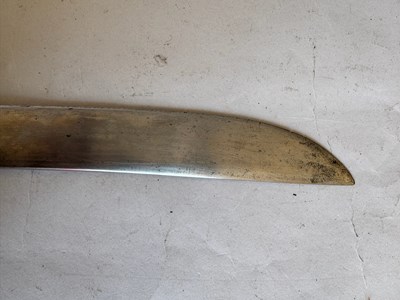 Lot 66 - A GERMAN MODEL 1845 INFANTRY SIDEARM, MID-19TH CENTURY