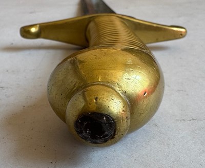 Lot 66 - A GERMAN MODEL 1845 INFANTRY SIDEARM, MID-19TH CENTURY