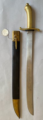 Lot 66 - A GERMAN MODEL 1845 INFANTRY SIDEARM, MID-19TH CENTURY