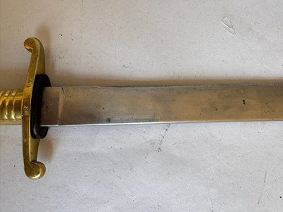 Lot 66 - A GERMAN MODEL 1845 INFANTRY SIDEARM, MID-19TH CENTURY