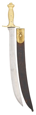 Lot 122 - A DUTCH MODEL 1842 ARTILLERY SIDEARM, REIGN OF WILLIAM II (1840-1849), DATED 1843