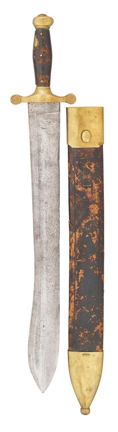 Lot 37 - A GERMAN (HANOVERIAN) MODEL 1840 SIDEARM, REIGN OF ERNEST AUGUSTUS (1837-1851)
