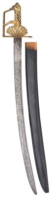 Lot 53 - A GERMAN INFANTRY SABRE, POSSIBLY SAXON, REIGN OF FREDERICK AUGUSTUS I (1763-1827)