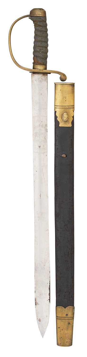Lot 7 - A BRITISH SIDEARM FOR THE BERKSHIRE CONSTABULARY, CIRCA 1830