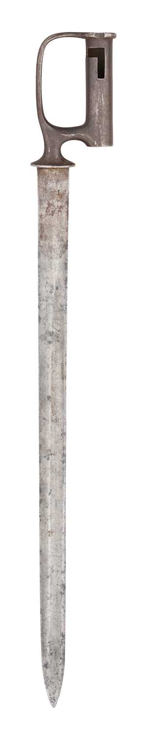 Lot 10 - A BRITISH SWORD/SOCKET BAYONET BY HEIGHINGTON, CIRCA 1845-53