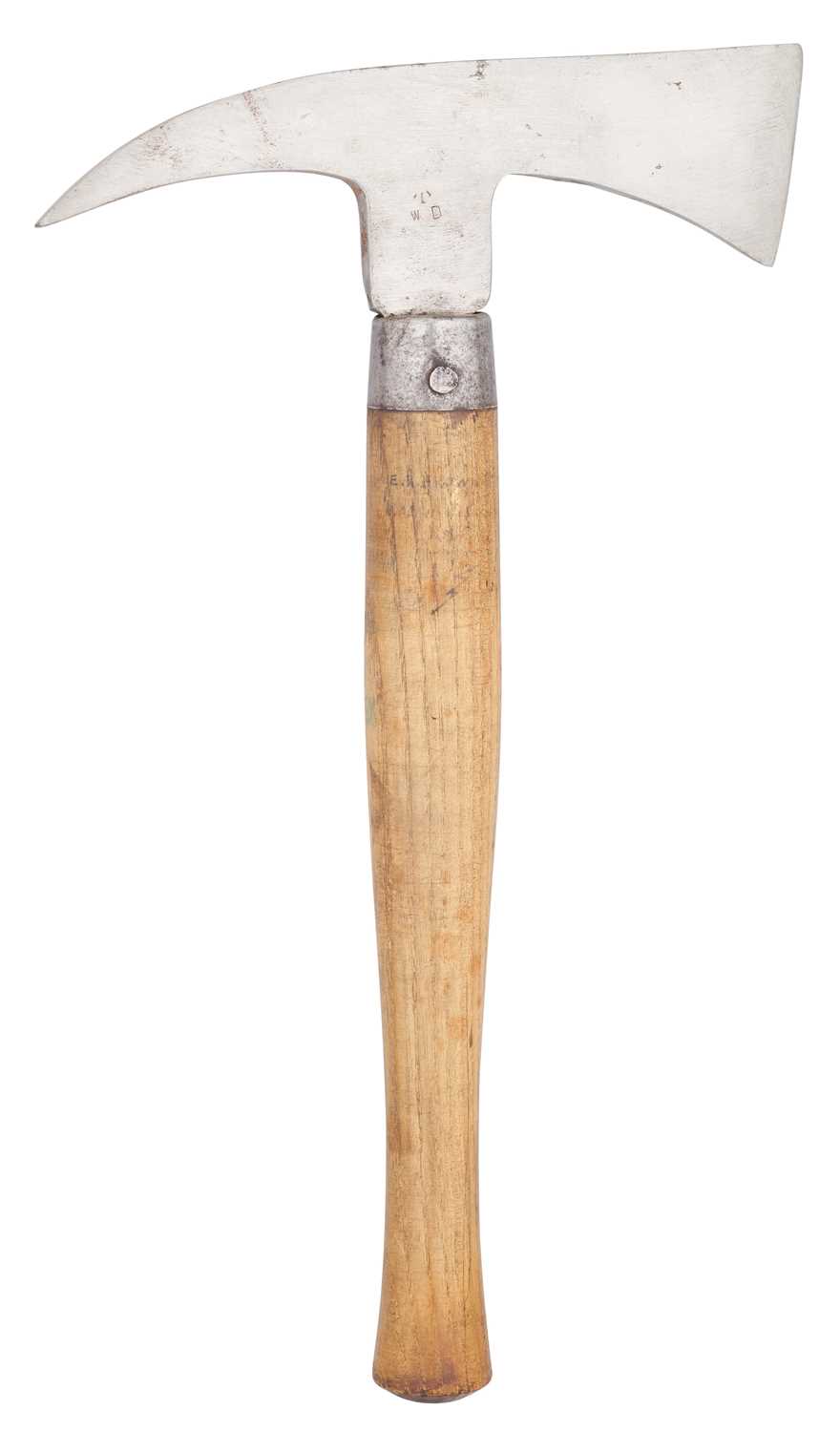 Lot 18 - A BRITISH NAVAL AXE FOR HMS BLAKE, LAUNCHED 1942, DECOMMISSIONED 1979 AND SCRAPPED 1982