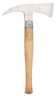 Lot 18 - A BRITISH NAVAL AXE FOR HMS BLAKE, LAUNCHED 1942, DECOMMISSIONED 1979 AND SCRAPPED 1982