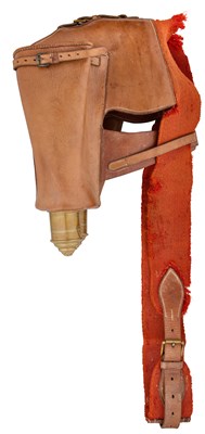 Lot 154 - A PAIR OF EUROPEAN SADDLE-HOLSTERS, LATE 19TH/20TH CENTURY