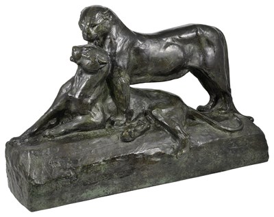 Lot 131 - TWO PANTHERS