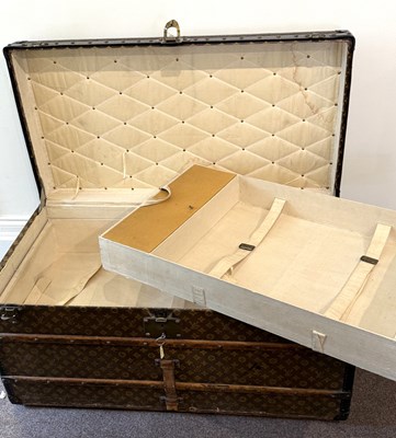Lot 36 - A LOUIS VUITTON STEAMER TRUNK, 1920s