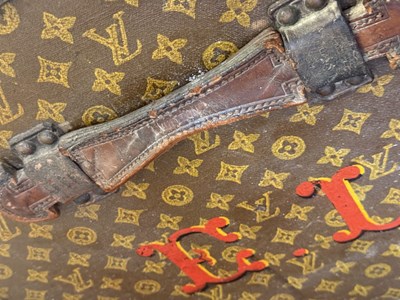 Lot 36 - A LOUIS VUITTON STEAMER TRUNK, 1920s
