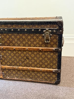 Lot 36 - A LOUIS VUITTON STEAMER TRUNK, 1920s