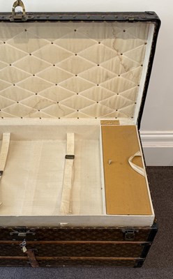 Lot 36 - A LOUIS VUITTON STEAMER TRUNK, 1920s