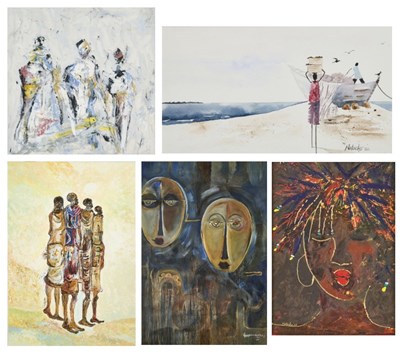 Lot 330 - KWAKU KISSIEDU (GHANAIAN), ANNETTE NATOCHO (UGANDAN), PAULO AKIIKI (UGANDAN) AND STEPHEN GWOKTCHO (UGANDAN)