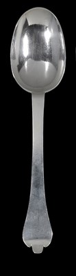 Lot 147 - A WILLIAM AND MARY SILVER TREFID SPOON