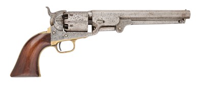 Lot 355 - A RARE AMERICAN COLT MODEL 1851 NAVY PERCUSSION REVOLVER FOR NEW SOUTH WALES POLICE