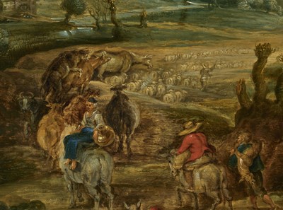 Lot 1 - ATTRIBUTED TO LUCAS VAN UDEN (FLEMISH 1595-1672)