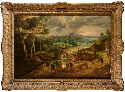 Lot 1 - ATTRIBUTED TO LUCAS VAN UDEN (FLEMISH 1595-1672)