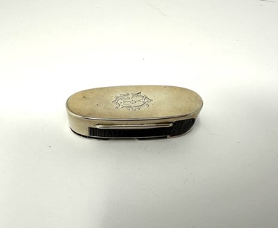 Lot 625 - A VICTORIAN NOVELTY SILVER CIGAR SMOKER'S VESTA CASE, ALFRED FULLER, LONDON, 1886