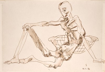 Lot 73 - SOMNATH HORE (1921-2006)