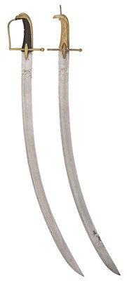 Lot 101 - A RARE FRENCH REVOLUTIONARY PERIOD SABRE, AND THE BLADE OF ANOTHER, CIRCA 1792-1793