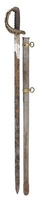 Lot 83 - A 1ST LIFE GUARDS OFFICER’S SWORD BY PROSSER, MANUFACTURER TO THE KING, CHARING CROSS