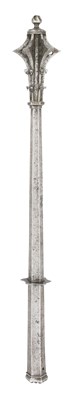 Lot 65 - A RARE GERMAN GOTHIC STEEL MACE, LATE 15TH CENTURY
