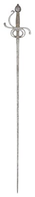 Lot 170 - A SPANISH RAPIER, EARLY 17TH CENTURY