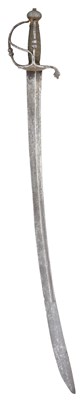 Lot 179 - A EUROPEAN CAVALRY SWORD, MID-17TH CENTURY OR LATER, POSSIBLY SWISS