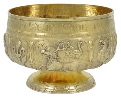 Lot 329 - ROYAL: A GEORGE IV SILVER-GILT BOWL