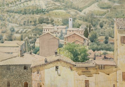 Lot 22 - DOUGLAS PERCY BLISS (1900-1984) SAN GIMIGNANO,...