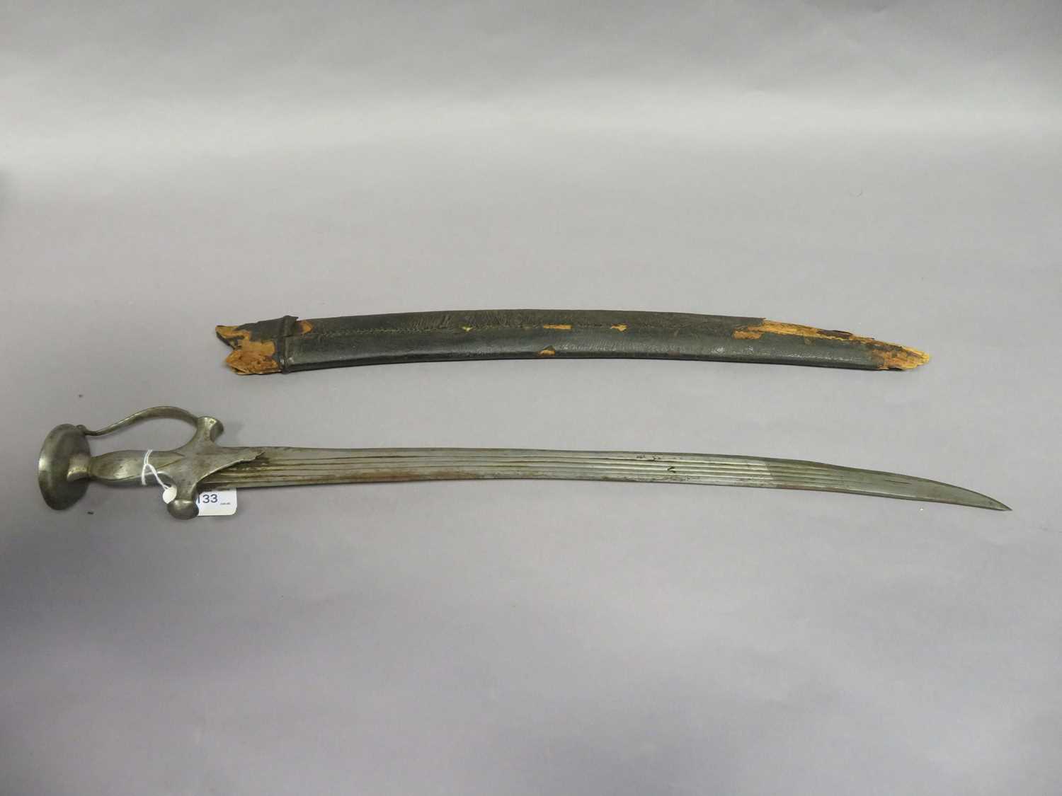 Lot 133 - AN INDIAN SWORD (TALWAR) FOR A BOY