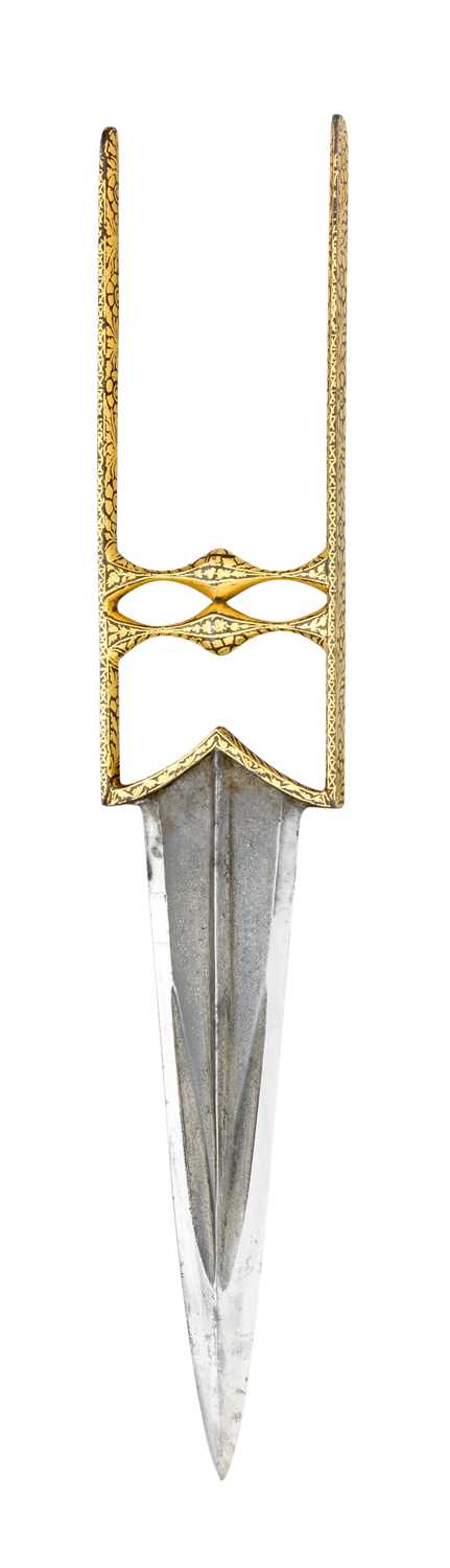 Lot 146 - AN INDIAN DAGGER (KATAR)
