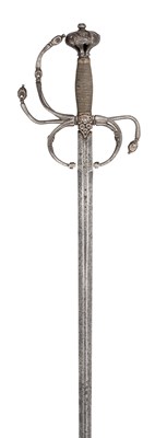 Lot 218 - AN ITALIAN SWEPT-HILT RAPIER, CIRCA 1625-35