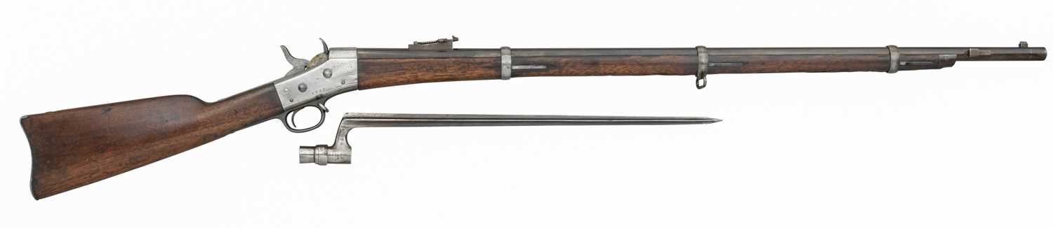 Lot 274 - A .44 CALIBRE U.S. REMINGTON ROLLING BLOCK RIFLE