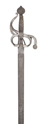 Lot 230 - A SWEPT-HILT RAPIER IN 17TH CENTURY STYLE, 19TH/20TH CENTURY