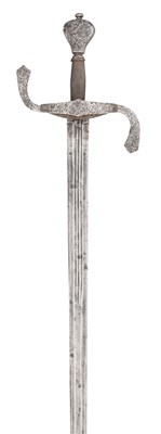 Lot 231 - A NORTH EUROPEAN MILITARY SWORD, SECOND QUARTER OF THE 17TH CENTURY, PROBABLY SWEDISH