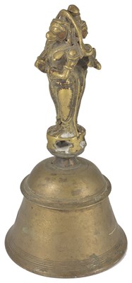 Lot 24 - A HINDU RITUAL BELL