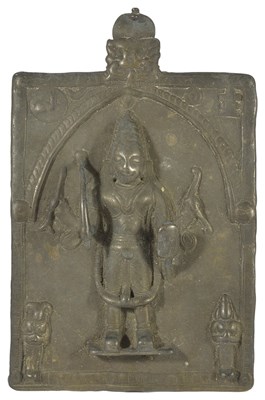 Lot 42 - A VIRABHADRA PLAQUE