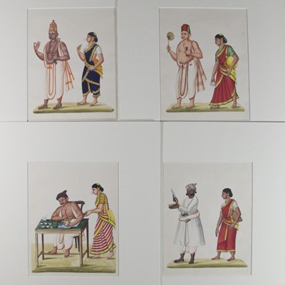 Lot 88 - FOUR INDIAN COUPLES