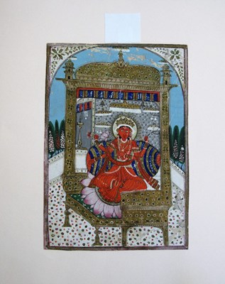 Lot 92 - TWO HINDU GODDESSES