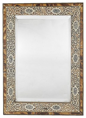 Lot 123 - ~A VIZAGAPATAM IVORY AND TORTOISESHELL FRAME