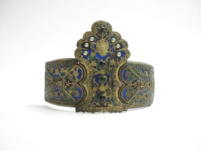 Lot 145 - A BUCKLE FROM AN ENGAGEMENT BELT (KORONA)