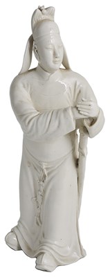 Lot 234 - A CHINESE DEHUA FIGURE