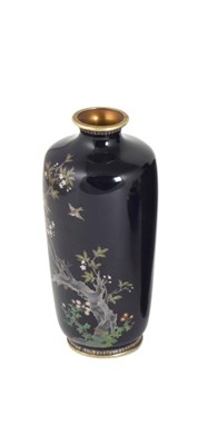 Lot 300 - A JAPANESE CLOISONNE VASE