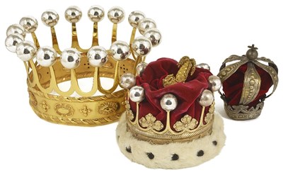 Lot 598 - A SILVER-GILT COUNTESS' CORONET