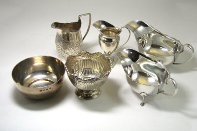 Lot 639 - ASSORTED ENGLISH SILVER