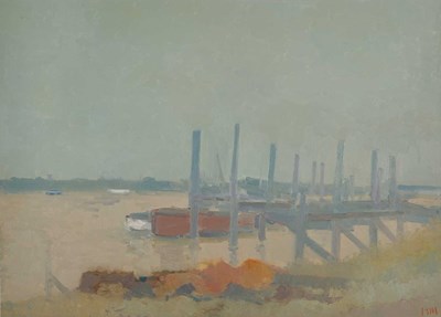 Lot 276 - BERNARD MYERS (BRITISH 1925-2007)