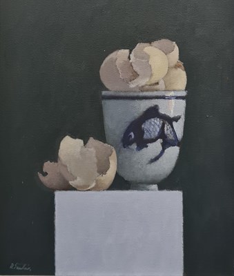 Lot 108 - DAVID SINCLAIR, R.S.W. (b.1937) STILL LIFE...