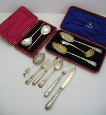 Lot 99 - ASSORTED TABLE SILVER